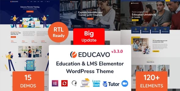 Educavo – Education WordPress Theme