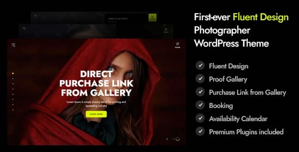 Marshmallow – Photographer WordPress Theme