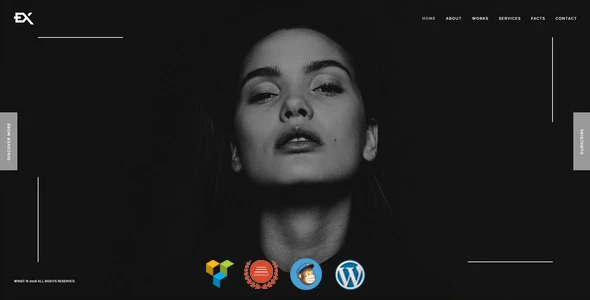 Winst – One Page Portfolio WordPress Theme