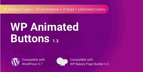 WP Animated Buttons | WPBakery Button Addon