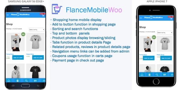 FlanceMobileWoo – Woocommerce Mobile
