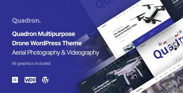 Quadrone – Drone, UAV, Video Pilot WordPress Theme