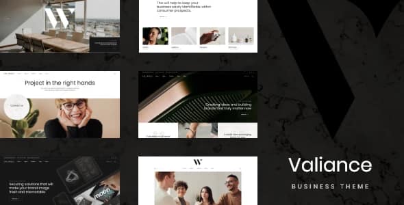 Valiance – Business Consulting WordPress Theme