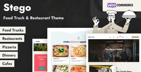 Stego – Food Truck & Restaurant Theme