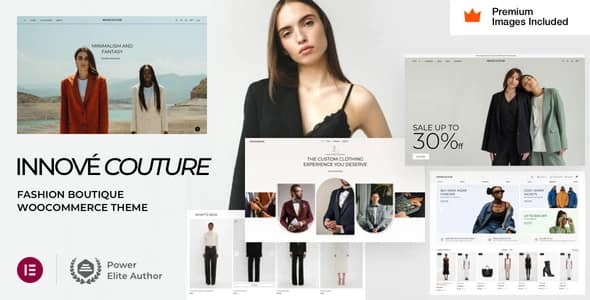 Innové Couture – Clothing Ecommerce WordPress Theme