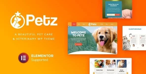 Petz – Pet Care & Veterinary Theme