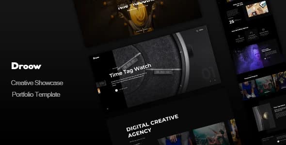Droow – Creative Showcase Portfolio Template
